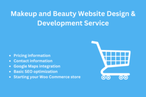 Makeup and Beauty Website Design & Development Service