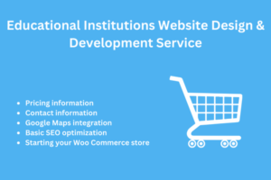 Educational Institutions Website Design & Development Service