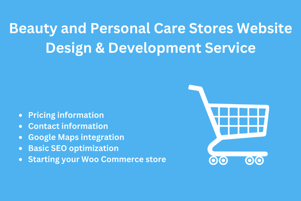 Beauty and Personal Care Stores Website Design & Development Service