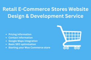 Retail E-Commerce Stores Website Design & Development Service