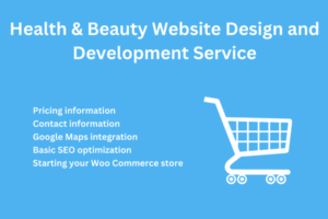 Health & Beauty Website Design & Development Service