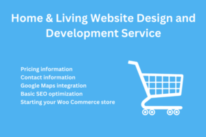 Home & Living Website Design & Development Service