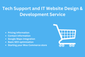 Tech Support and IT Website Design & Development Service