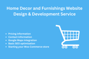 Home Decor and Furnishings Website Design & Development Service