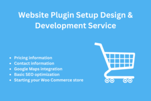 Website Plugin Setup Design & Development Service