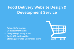 Food Delivery Website Design & Development Service